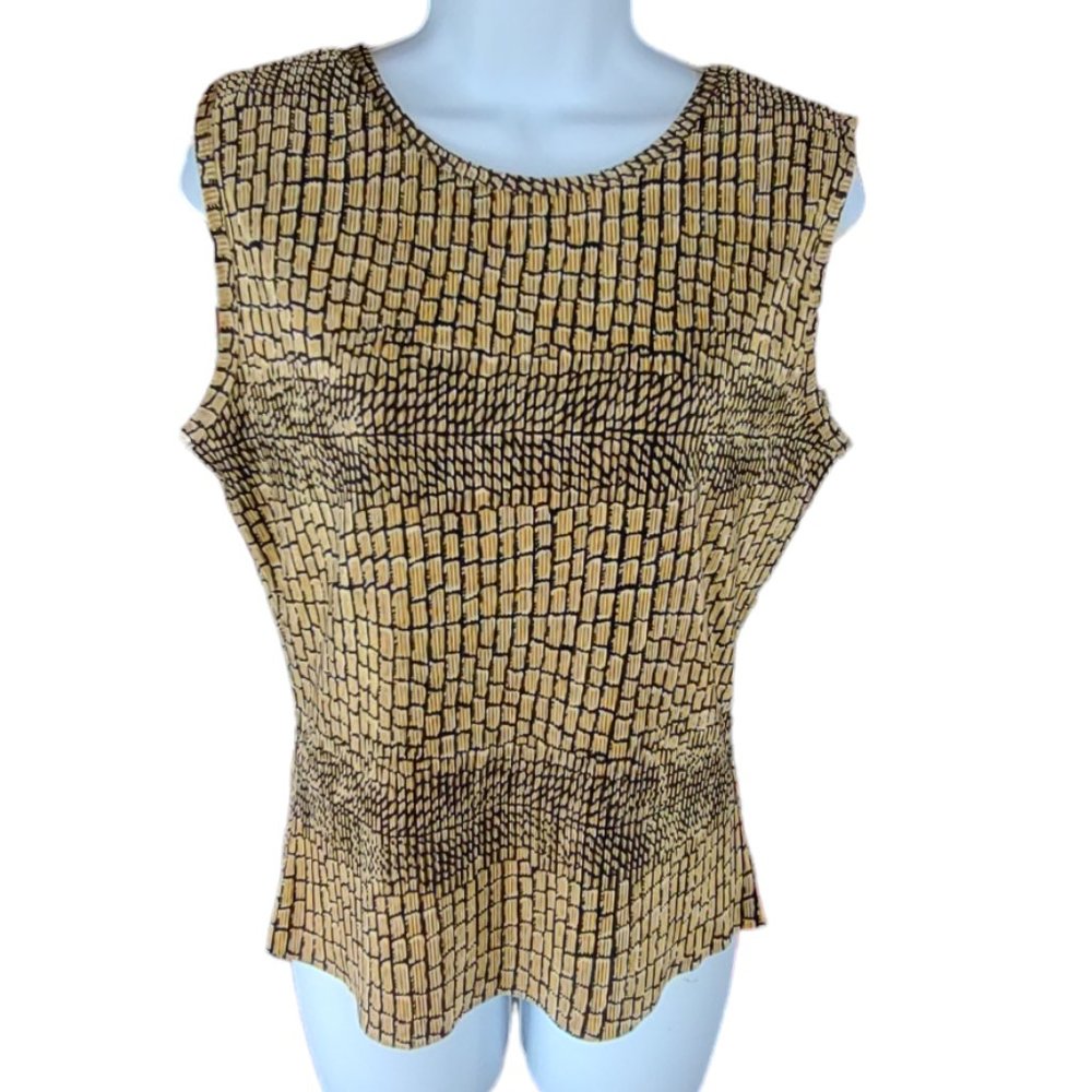 Tess Dressy Ribbed Tank Size XL
